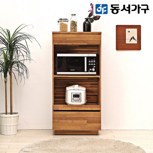 동서가구 라떼 600 렌지대 DF918487, 멀바우화이트