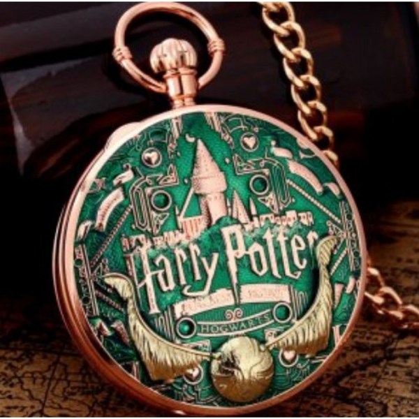 해리포터 오르골 목걸이 그리핀도르 ost 해드위그 굿즈 회중시계 행운 선물 빈티지 스니치, A