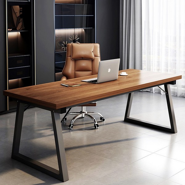 공간녹백 1800 책상 거실 겸 테이블 일자형 넓은 심플, 기본