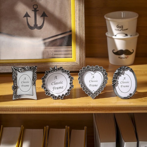 클래식 엔틱 미니 액자 5p세트, 단품