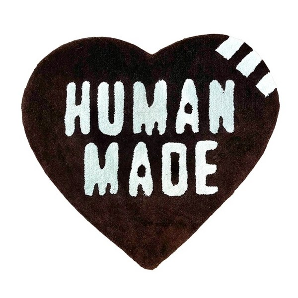 휴먼메이드 하트 러그 거실 침실 현관 카페트