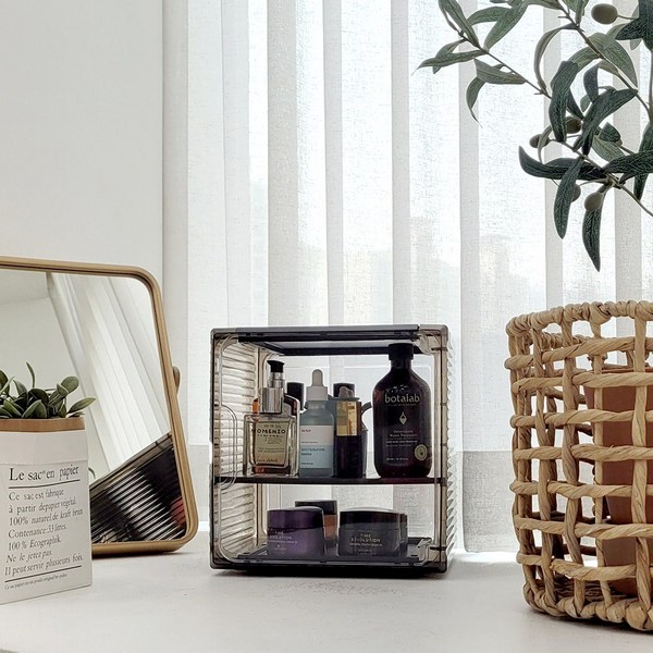 판플리 위스키 진열대, 2단 브라운