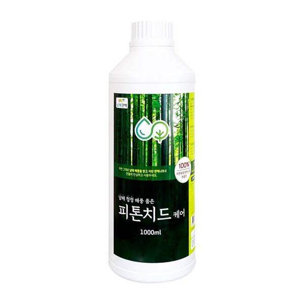  남해편백 피톤치드 케어 스프레이 방향 탈취, 1000ml, 1개 