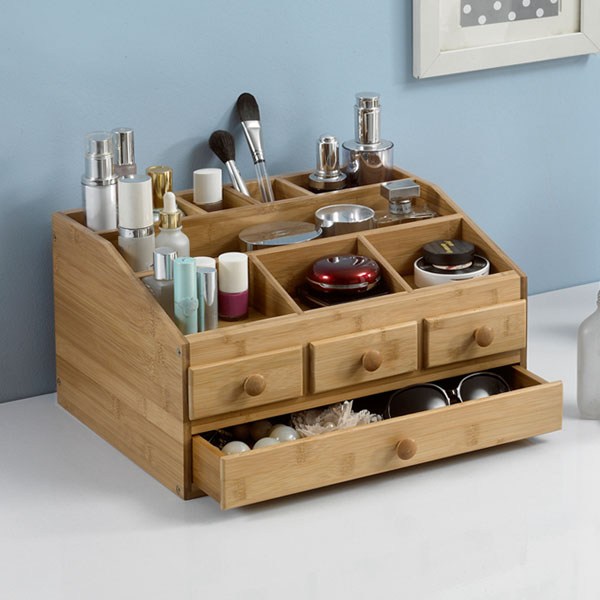 리빙위즈 페어 소품정리함 2단 서랍형, 1개