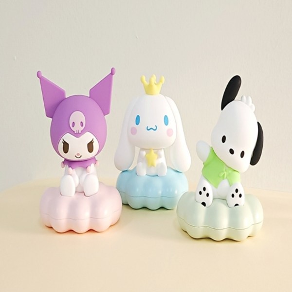 국내배송 산리오 구름 무드등 정품 쿠로미 포챠코 시나모롤 캐릭터 귀여운 조명 전등