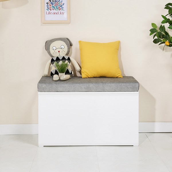 파로마 헤일리B 수납 벤치 800 방석 세트 (착불)