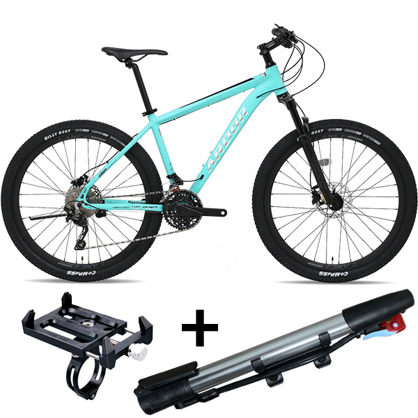 알톤 아더A30 MTB 자전거 27.5인치 시마노 데오레30단 유압디스크 무료조립, 아더A30 17인치프레임, 무광민트, 무료조립+무료배송+고급사은품