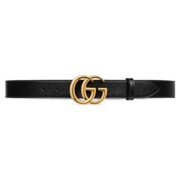 [구찌] 24SS 블랙 GG 마몬트 벨트 414516 0YA0G 1000