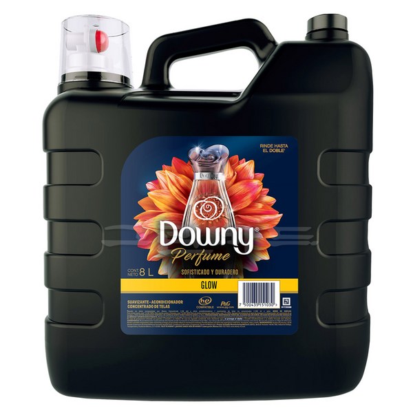  다우니 글로우 섬유유연제 백합향 본품, 8L, 1개 