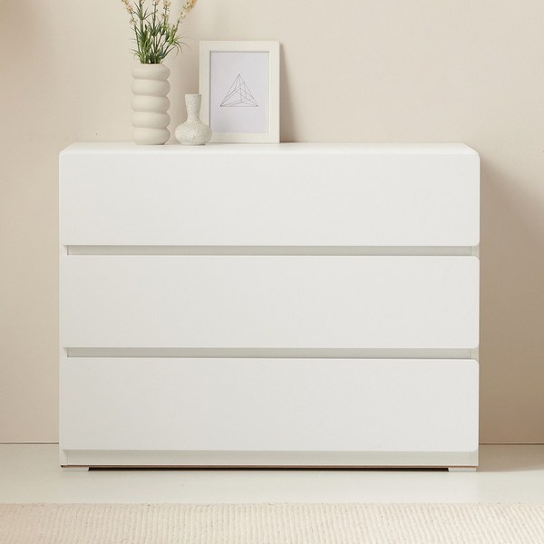  보루네오 엘리브 피코 800 3단 서랍장 js047, 화이트 