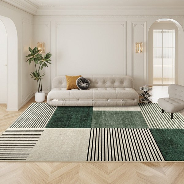  BRINCH 당일발송 린넨 북유럽 패턴 거실 카페트 러그 대형 특대형 침실 논슬립 반려동물 북유럽풍 매트 브린치 