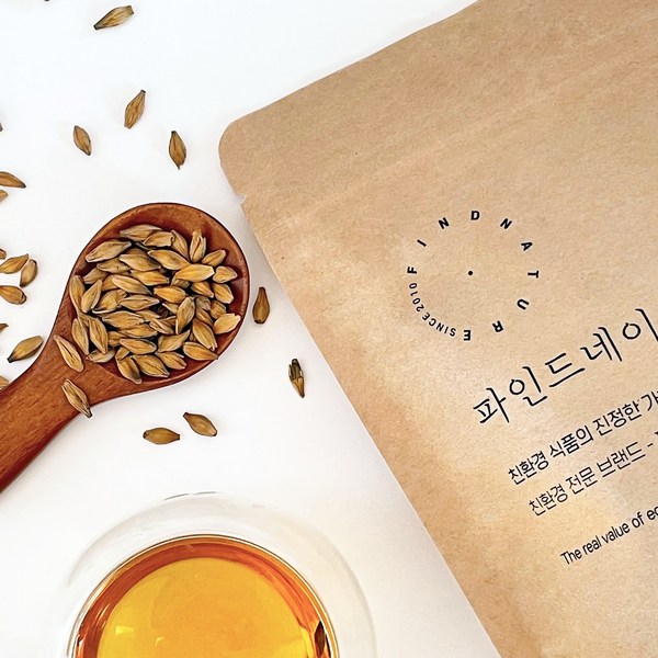 파인드네이처 국산 볶은 유기농 보리차, 600g, 2개