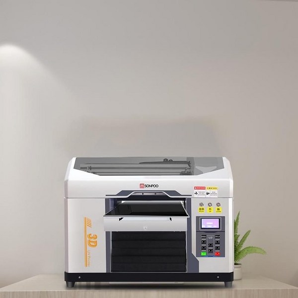 UV프린터 미니인쇄기 아크릴 플라스틱 금속 평판 프린터 DIY, 공식 표준, 하얀색