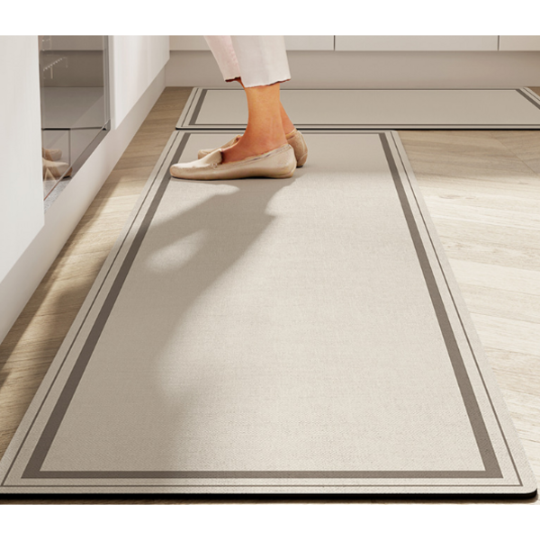 행복지음 빨아쓰는 논슬립 규조토 발매트 50 x 150cm, A 타입 50x150cm