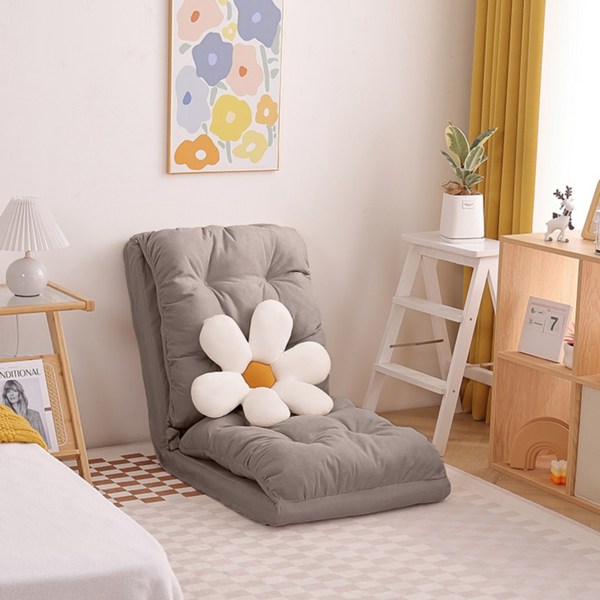  푹신푹신 소파베드 접이식 침대 소파 초간편베드 쇼파침대 좌식쇼파, 3.싱글 진그레이 