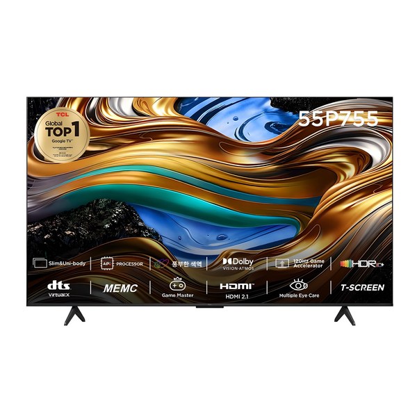TCL 4K UHD LED 스마트TV, 55P755
