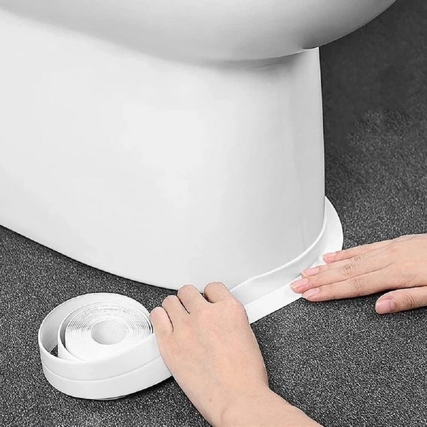 1+1+1 모브 욕실 주방 곰팡이 방지 방수 테이프 3개(3.2mX3.8cm), 화이트