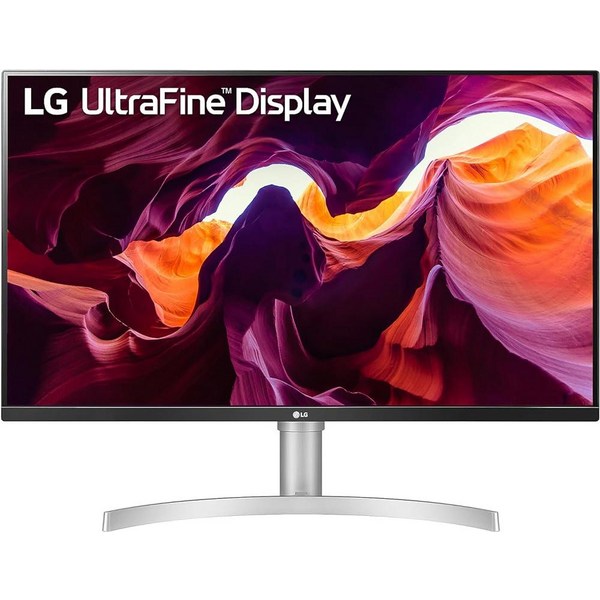 LG 27 인치 모니터 실버 4K UHD IPS LED HDR 라데온 프리싱크 HDR (27UL550-W), LG전자 UHD Tile/Height/Pivot 160