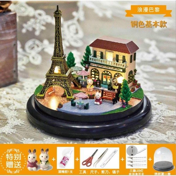 관람차 오르골 장식품 크리스마스 산타 코스트코 트리, A. 로맨틱 파리