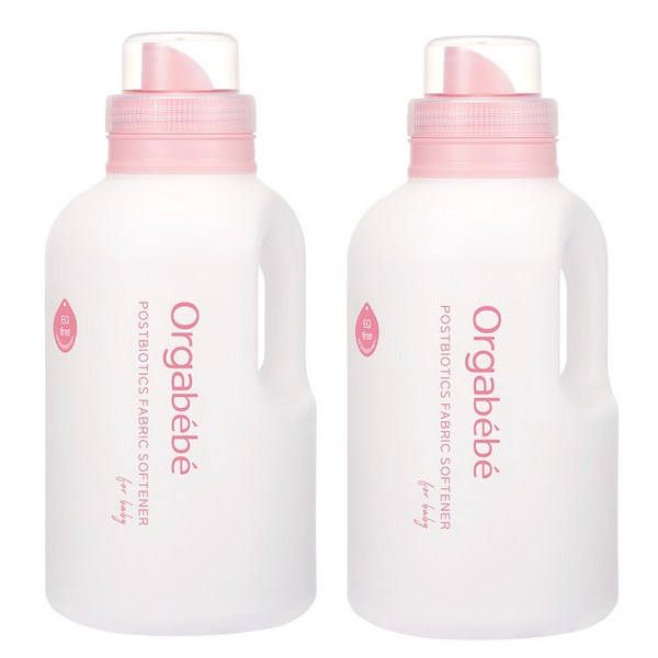 오가베베 아기 섬유 유연제 시그니처향 프로바이오틱스, 2개, 1L