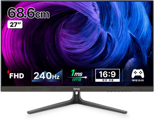 언더독 FHD 240HZ 게이밍 모니터, 68.6cm, MB27F240(일반)