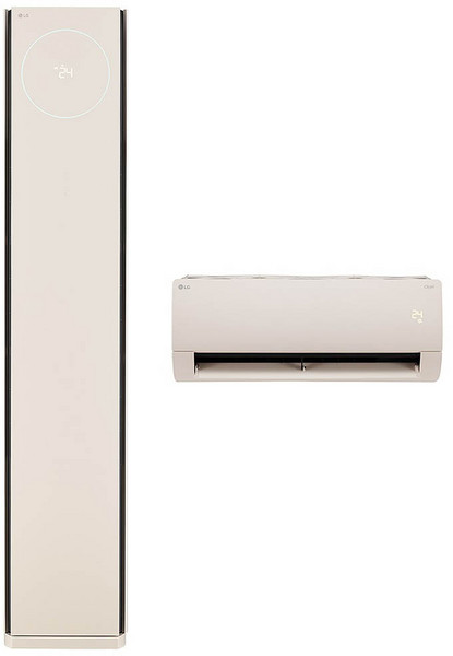 LG전자 62.6㎡+18.7㎡ 휘센 오브제컬렉션 타워2 사계절 스페셜 에어컨 FW19SETBA2 방문설치, 일반배관형