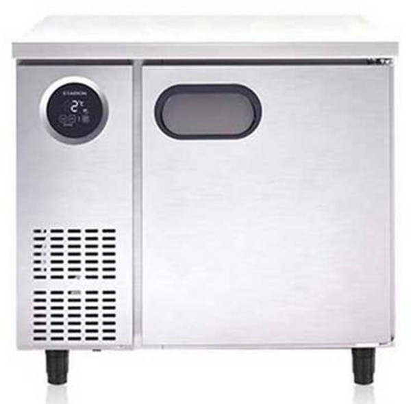 스타리온 냉장 테이블 167L 무광메탈 900 SR-T09BARC 방문설치