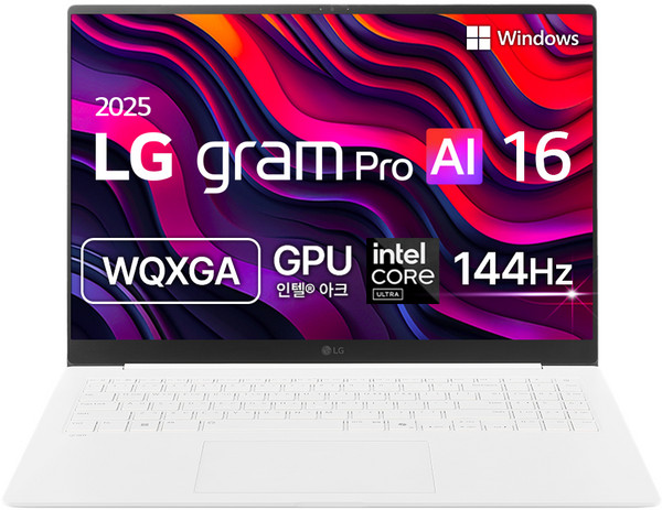 LG전자 2025 그램 Pro AI 16 WQXGA 코어Ultra5 애로우레이크, 에센스화이트, 256GB, 16GB, WIN11 Home, 16Z90TP-GA5CK