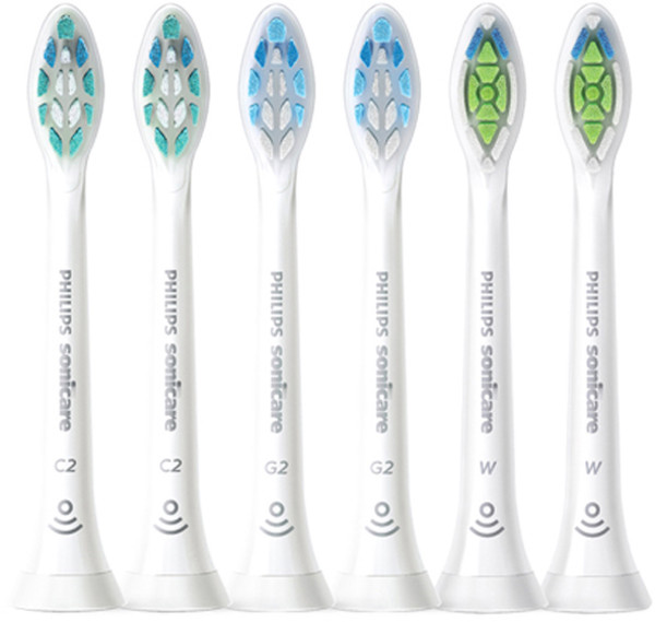 필립스 옵티멀 칫솔모 버라이어티 팩 6p, HX9026/98, 1세트