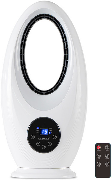 유니맥스 에어홀 PTC LED램프 전기 온풍기, UMP-2600LW, 혼합색상