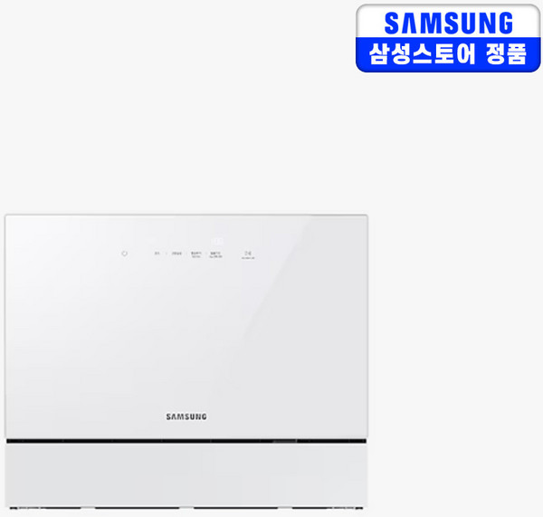 삼성전자 비스포크 DW30CB305CW0 식기세척기 카운터탑 6인용 열풍건조 화이트, 단순배송상품