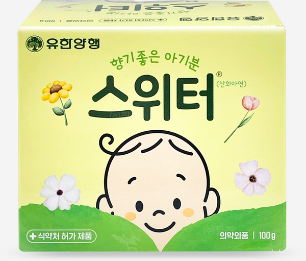 유한양행 스위터 베이비 파우더, 100g, 1개