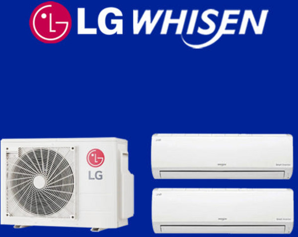 LG 인버터 시스템 벽걸이 에어컨 2in1 올인원 조합형 1등급, 일반배관형, 6평+6평