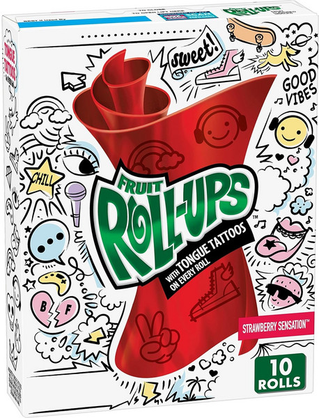 Fruit Roll-Ups 버라이어티 팩 글루텐 프리, 141g, 1개