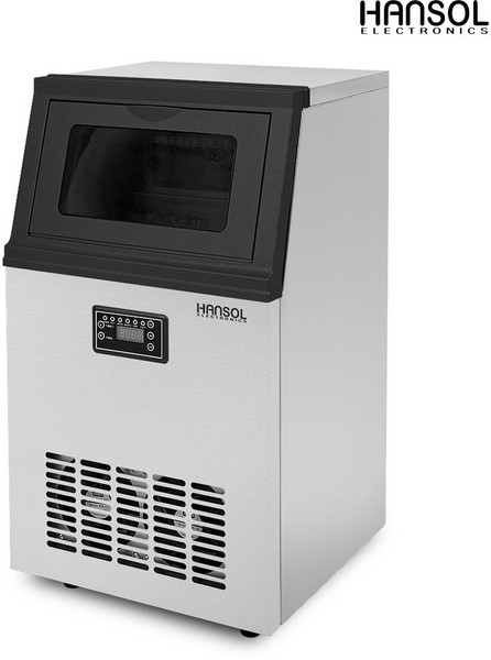 한솔 업소용 제빙기 아이스메이커 카페 사무실 대용량 50KG HSI-050KB, 1.35KG제빙기 제품만배송 (직접설치)