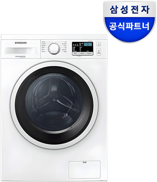 삼성전자 드럼세탁기 WW90T3000KW 9kg 화이트색상, WW90T3000KW 실내설치X 빌트인X 단순배송X, 화이트