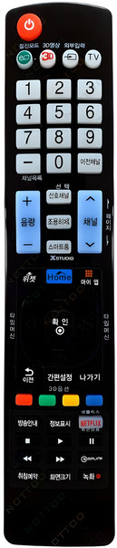 NOTTOO LG TV 전용 리모컨, COMBO-2201, 1개