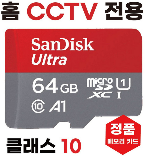 큐씨피 QCP200 홈캠 메모리카드 64GB SD카드, 1개