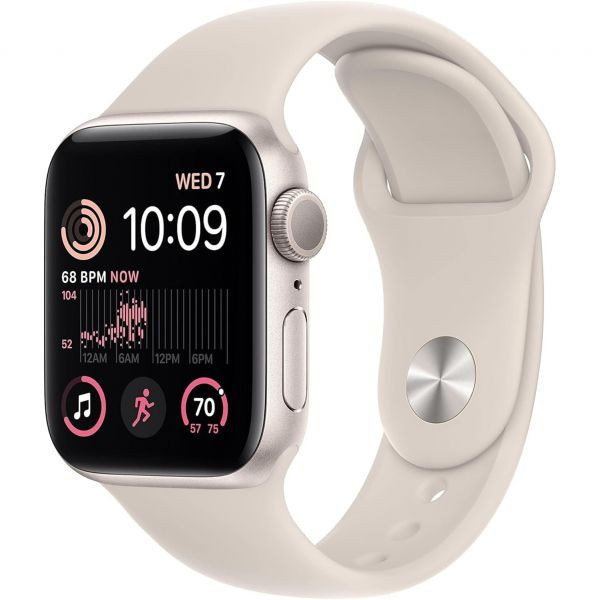Apple Watch SE2세대GPS 40mm - 스타라이트 스포츠 밴드가 있는 알루미늄 케이스 SM프리미엄 리뉴얼