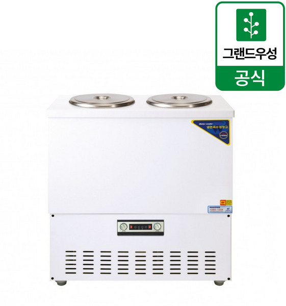 우성 CWSR-212 냉면 육수냉장고 2구육수통 2말쌍통2라인, 칼라