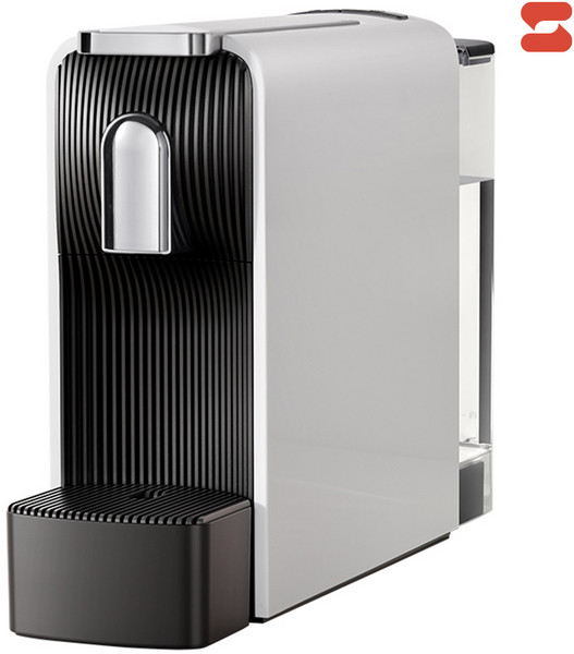 SCISHARE 심상 네스프레소 호환 캡슐 커피머신 2세대, 3A-C289A, 블랙 + 화이트