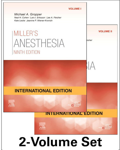 Miller's Anesthesia (2vols) (IE)