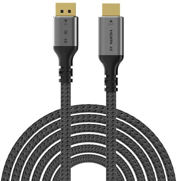 넥스트유 케아몬 ZDPHC4030-4K DP TO HDMI v2.0 케이블 10M, 1개