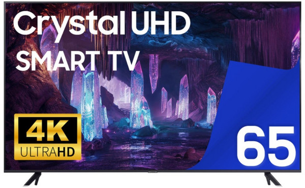 삼성전자 23년형 65인치 165cm(65) 크리스탈 4K UHD 스마트 TV UN65CU7000, 65CU7000, 고객직접설치, 스탠드형, 165cm(65인치)