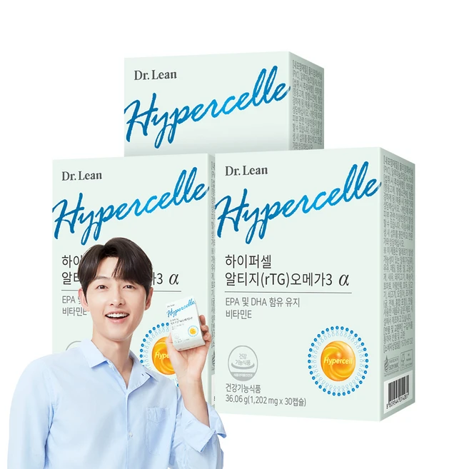 닥터린 하이퍼셀 알티지 오메가3 알파, 30정, 3개