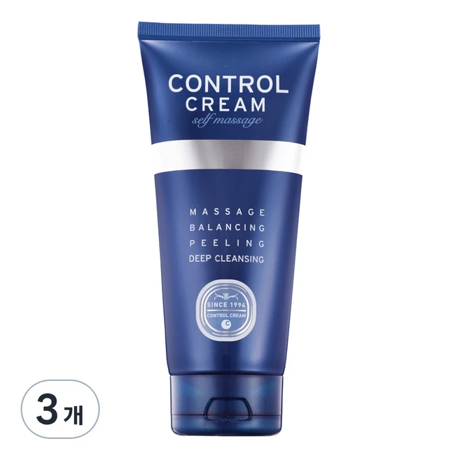 콘트롤 참존 셀프 마사지크림, 150ml, 3개