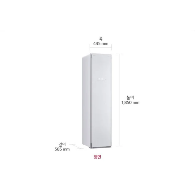 LG전자 의류 관리 스타일러 S3JHW 방문설치, 린넨화이트
