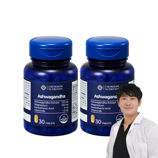 청담뉴트리션 아쉬아간다, 2개, 30정