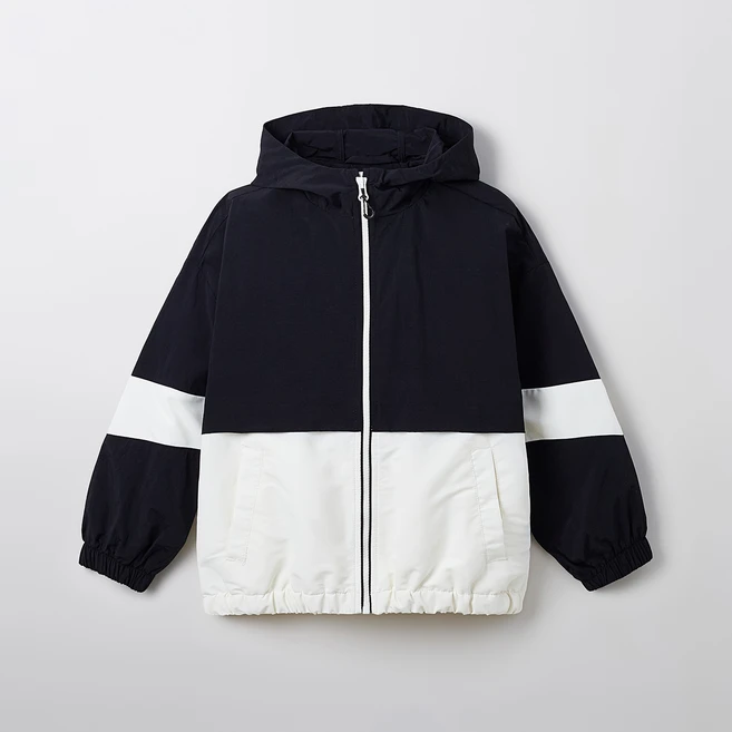 스파오 아동용 UV차단 배색 윈드브레이커