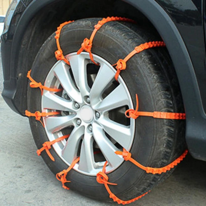 오드모르 눈길 슬립방지 케이블타입 스노우 체인, 40개